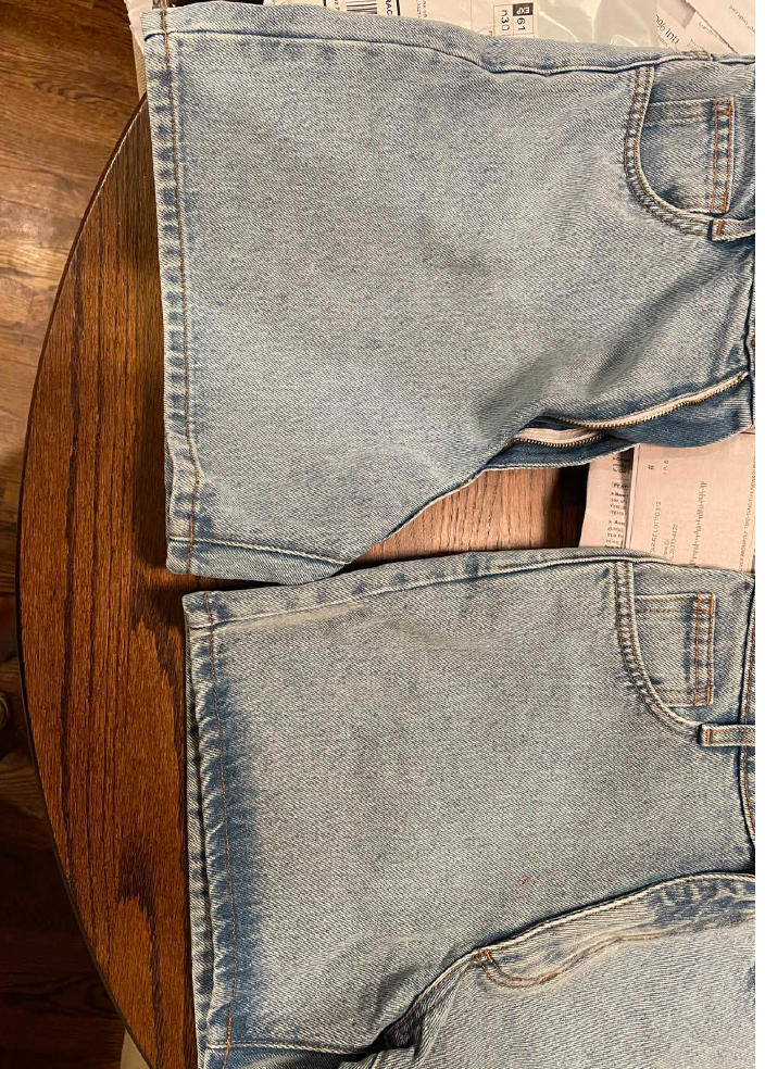 RDNW06 - Denim Mid-Length Short - Customer Photo From anna 