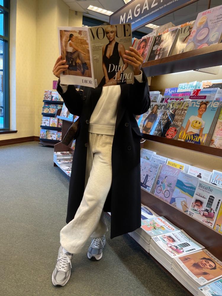 CF394 - Cotton Fleece High Waist Sweatpants - Customer Photo From Nattaya Rodjam