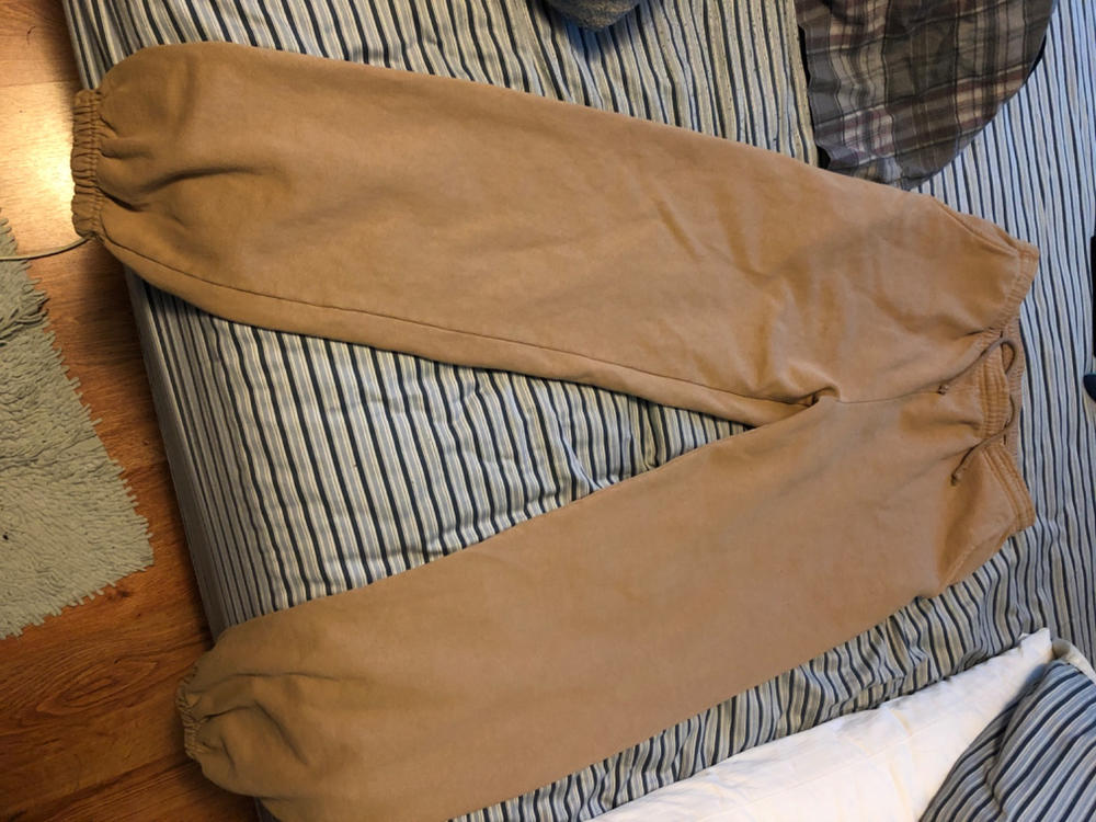 HF04GD - Garment Dye Heavy Fleece Sweatpant (New & Now) - Customer Photo From Jerry Poutanen