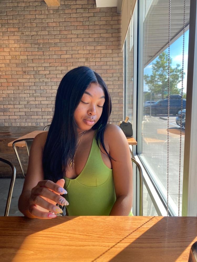 83052GD - Garment Dye Bra Tank Biketard - Customer Photo From DOSHA WARNER