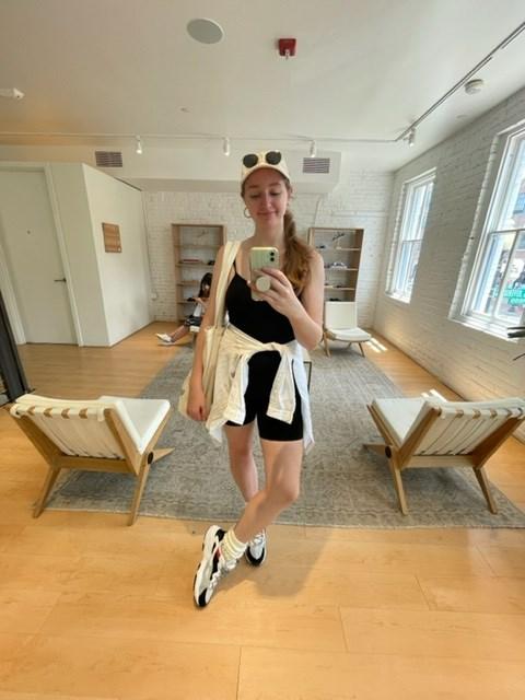 83022GD - Garment Dye Spaghetti Scoopback Biketard - Customer Photo From Christie White