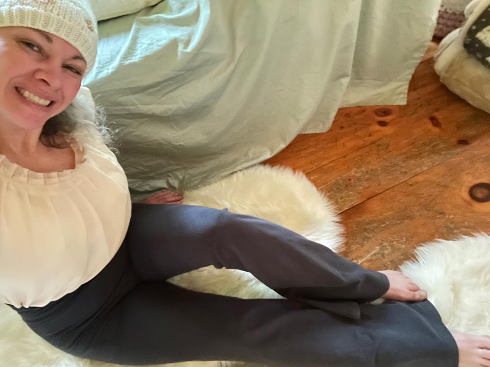 8300GD - Garment Dye Yoga Legging - Customer Photo From Susan