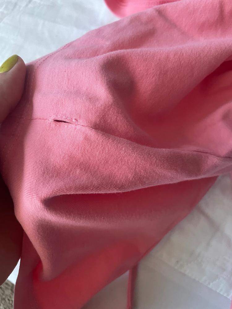 83077GD - Garment Dye Long Sleeve Wrap Top – Los Angeles Apparel