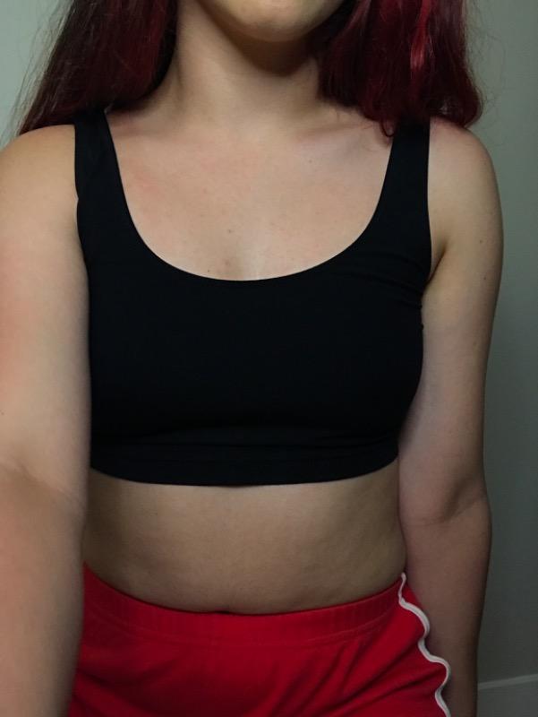 8383 - Cotton Spandex Tank Crop Top - Customer Photo From Victoria Brener