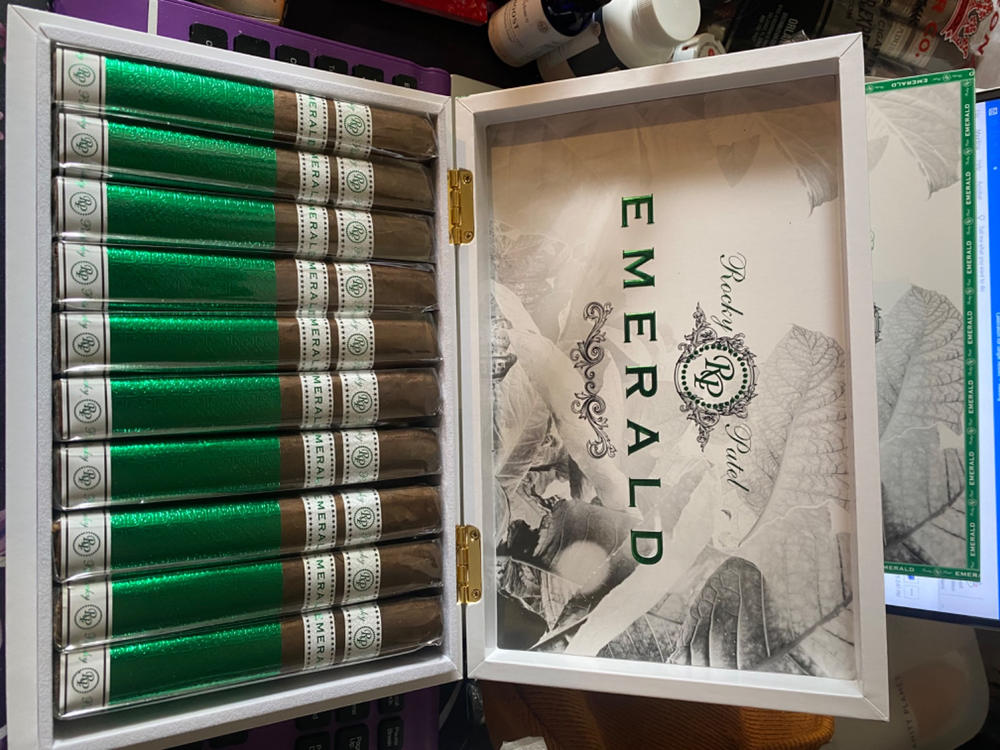 Rocky Patel Emerald Box Press Sixty - Customer Photo From Chandrea Davis-Clark