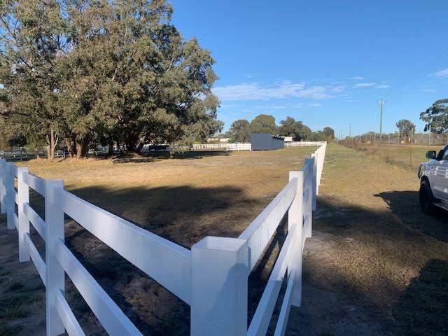 PVC Post And Rail Fencing 2388mm wide x 1400mm high - Fencing Rails Pack - 3x Rails In A Pack - Posts Purchased Separately - Customer Photo From Kim Stevens 