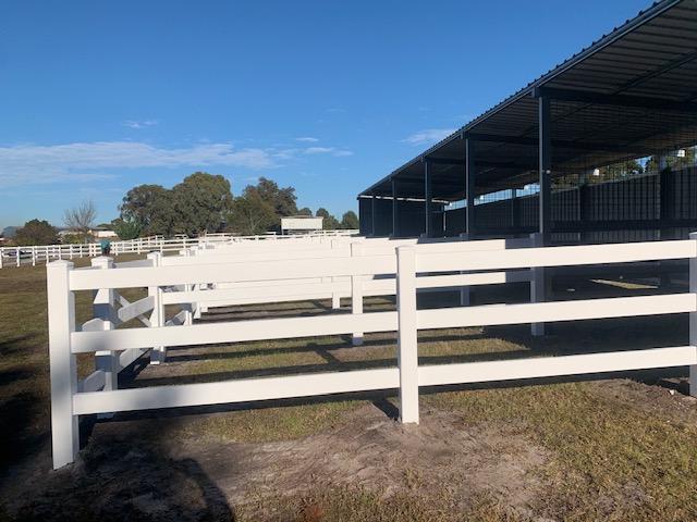 PVC Post And Rail Fencing 2388mm wide x 1400mm high - Fencing Rails Pack - 3x Rails In A Pack - Posts Purchased Separately - Customer Photo From Kim Stevens 