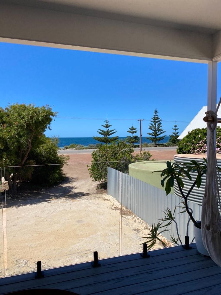 Frameless Glass Pool fencing Panels 12mm Thick, 1200mm high, Choose Your Glass Panel Width - Customer Photo From Anita P.
