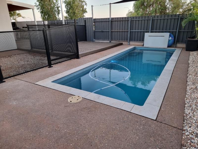 Full Perforated Gate 975mmW x 1200mmH - Customer Photo From JM&JL PTY LTD Jayden Loffler
