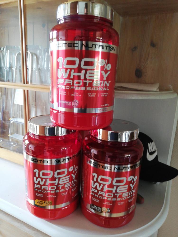 Scitec Nutrition 100% Whey Protein Professional (920g) - Customer Photo From Anonymous