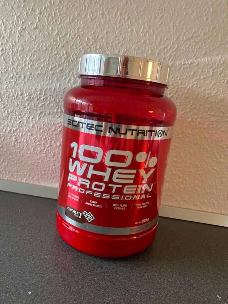 Scitec Nutrition 100% Whey Protein Professional (920g) - Customer Photo From Sandie Krarup