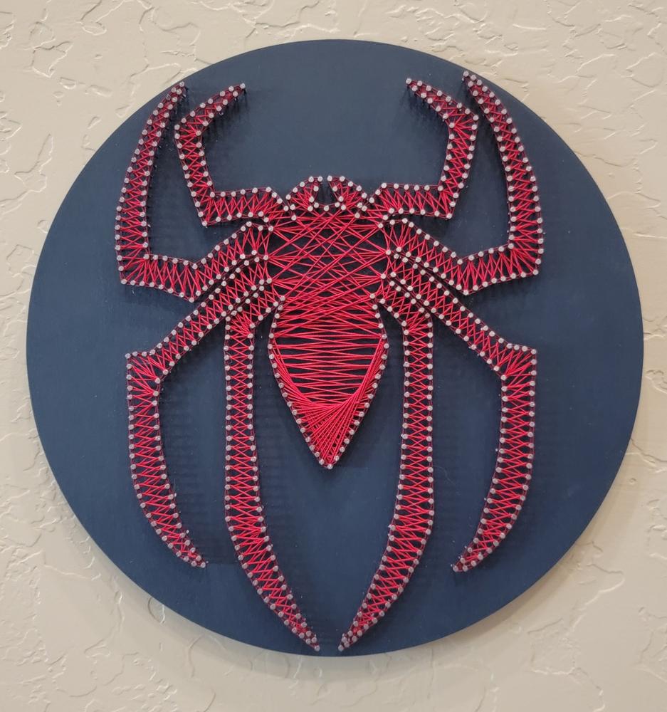Trekell Unprimed Round Wood Panel - 1/2" Baltic Birch Circle Panel - 12" - Customer Photo From German Ortiz