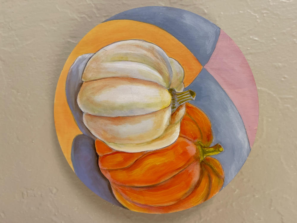 Trekell Raw Round Wood Panel - 1/2" Baltic Birch Circle for Painting - Customer Photo From Paula Amerine