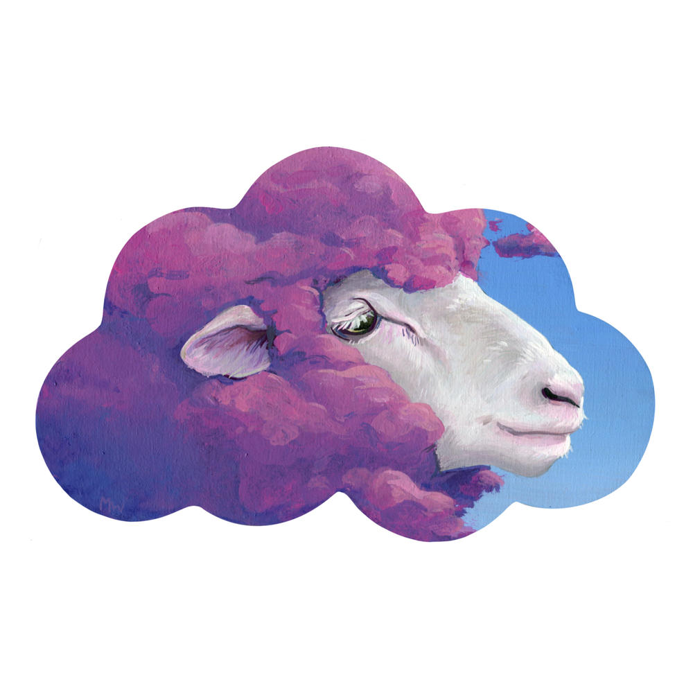 Trekell Cloud Panel - Wooden Painting Canvas