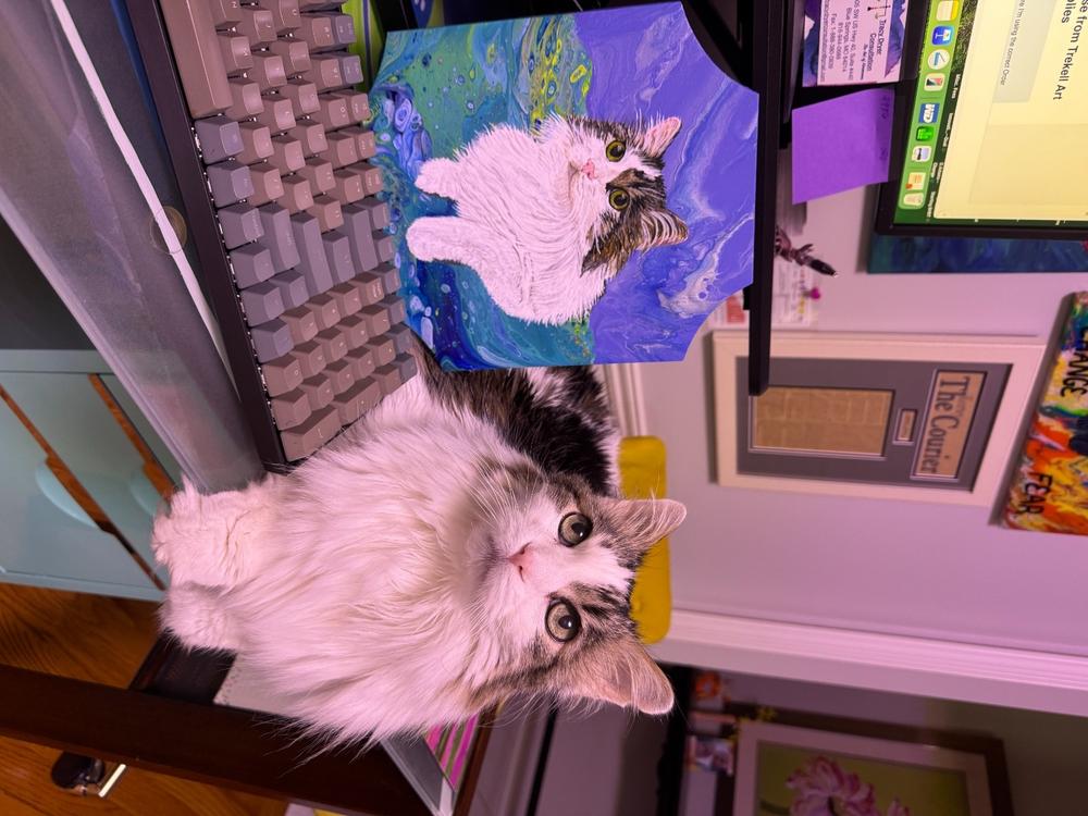 Trekell 2026 Juried Pet Portrait Competition Panel - Customer Photo From Tracy Dryer