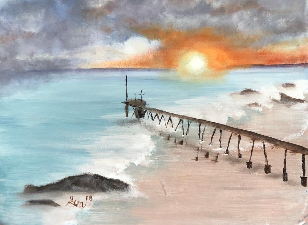 Trekell Hog Bristle Long Handle Artist Brushes for Oil Painting - Customer Photo From Susan
