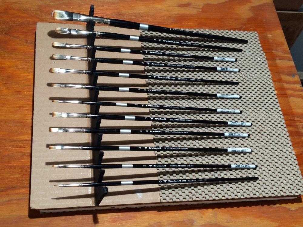 Trekell R - T Spectrum 10 Long Handle Brushes