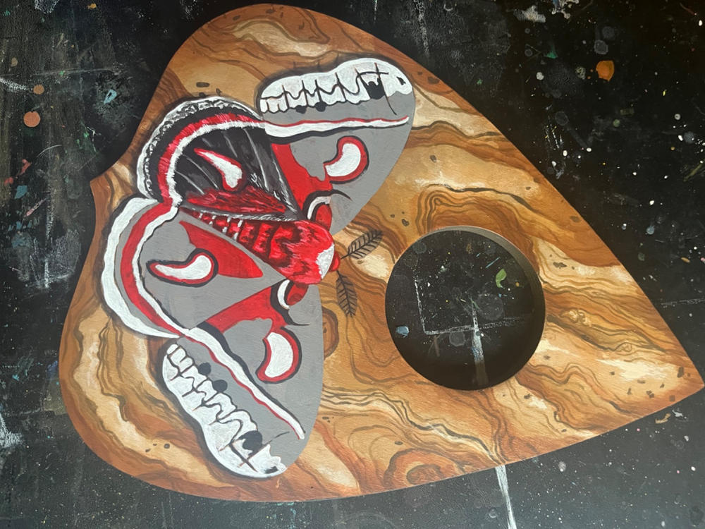Trekell Planchette Panel - Wooden Painting Halloween Canvas - Customer Photo From Duane Ackley