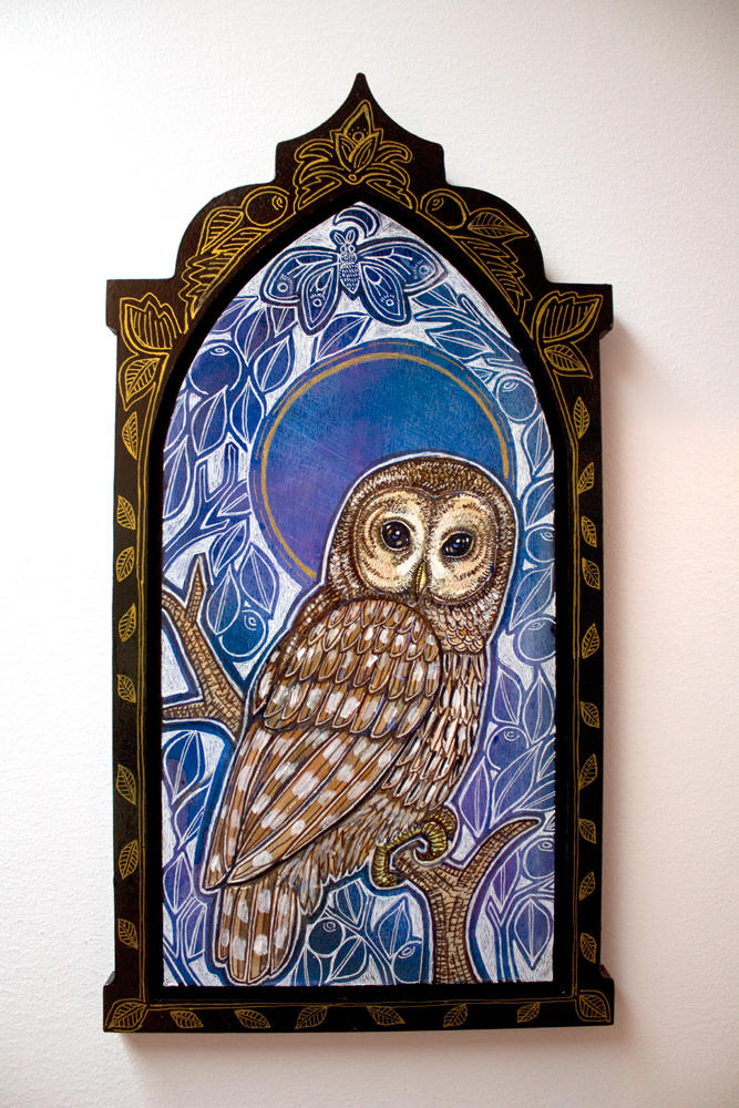 Trekell Gothic Abbey Floater Panel - Wooden Painting Canvas + Frame - Customer Photo From Lynnette Shelley