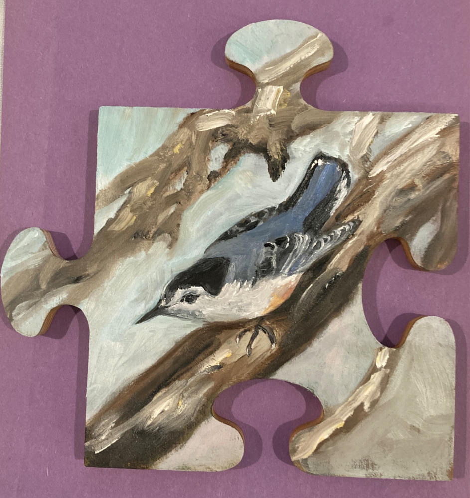 Trekell Puzzle Piece Panel - Wooden Painting Canvas - Customer Photo From Katherine Farrell