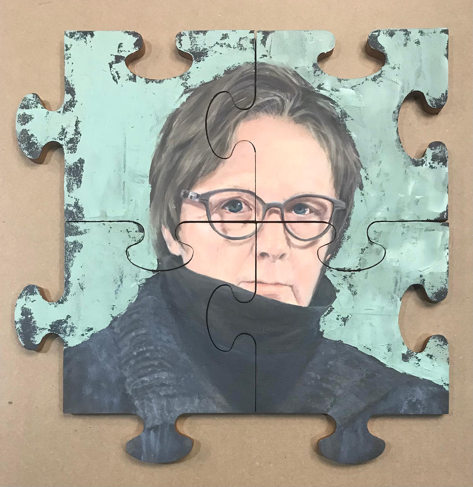 Trekell Puzzle Piece Panel - Wooden Painting Canvas - Customer Photo From Lois Primeau