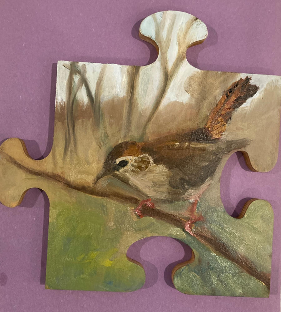 Trekell Puzzle Piece Panel - Wooden Painting Canvas - Customer Photo From Katherine Farrell