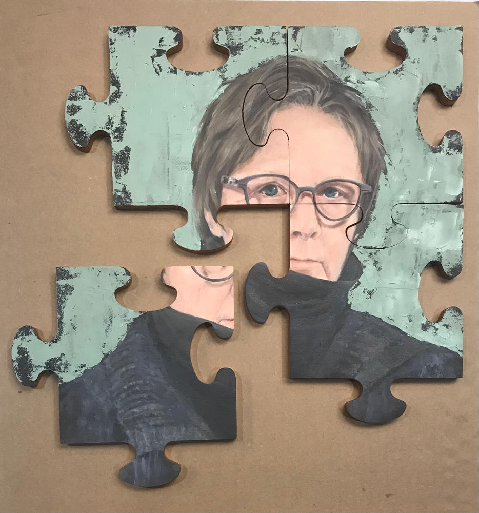 Trekell Puzzle Piece Panel - Wooden Painting Canvas - Customer Photo From Lois Primeau