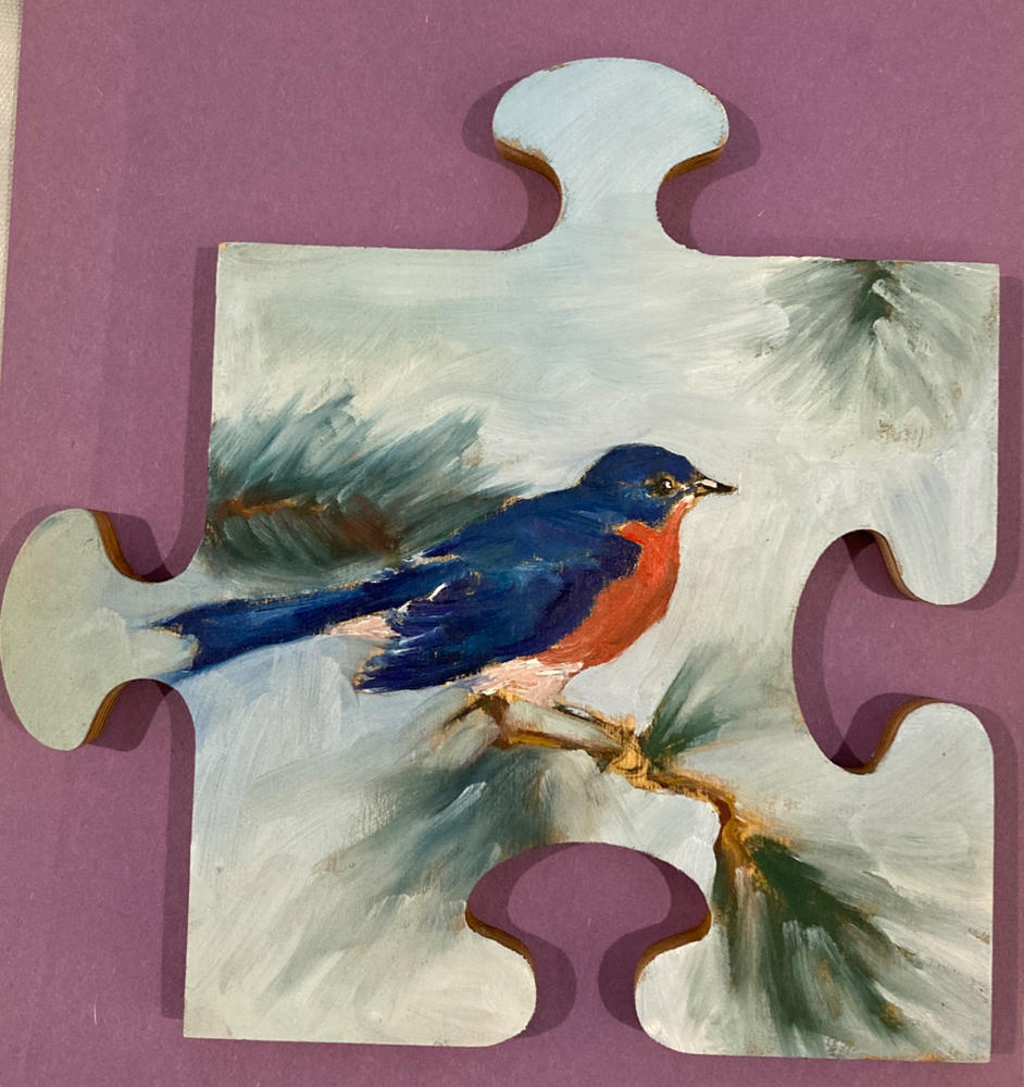 Trekell Puzzle Piece Panel - Wooden Painting Canvas - Customer Photo From Katherine Farrell