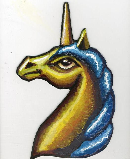 Trekell Unicorn Panel - Wooden Painting Canvas - Customer Photo From Linus Ogalsbee
