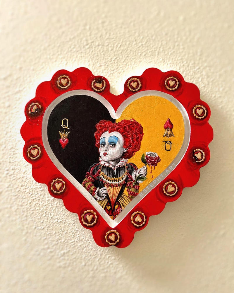 Trekell Candy Heart Floater Panel - Wooden Painting Canvas - Customer Photo From Stephanie Tangalin