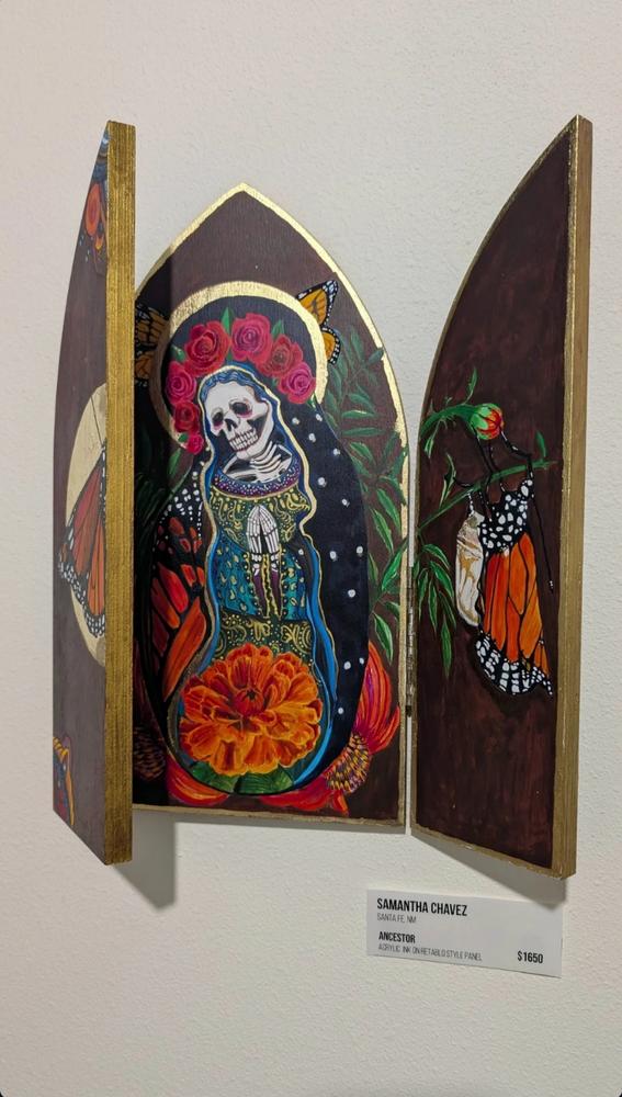 Trekell Gothic Arch Altar Panel - Wooden Painting Canvas - Customer Photo From Samantha Chavez