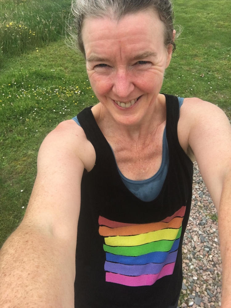 Pride Flag Stripe T-Shirt | The Spark Company