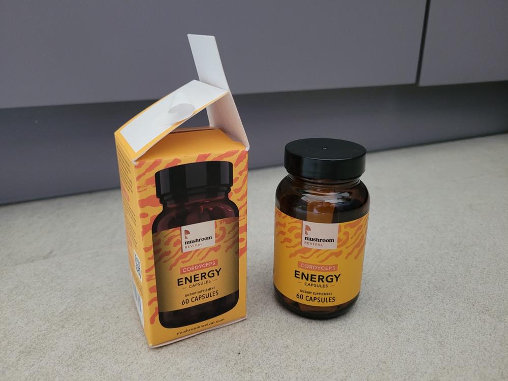 Energy Cordyceps Capsules - Customer Photo From Patryk Wieczorek