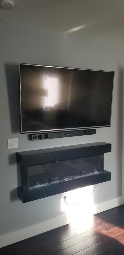 Touchstone Chesmont 50" Electric Fireplace - Customer Photo From Mahali Castro