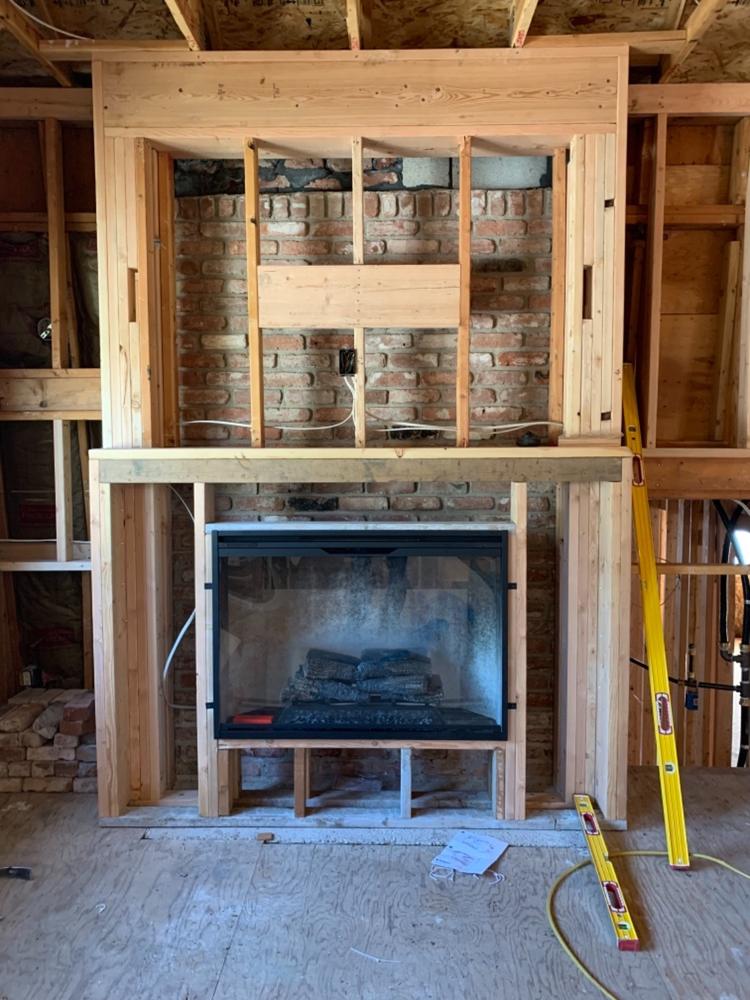 Dimplex Revillusion 42" Built-in Electric Firebox - Customer Photo From Ashley B.