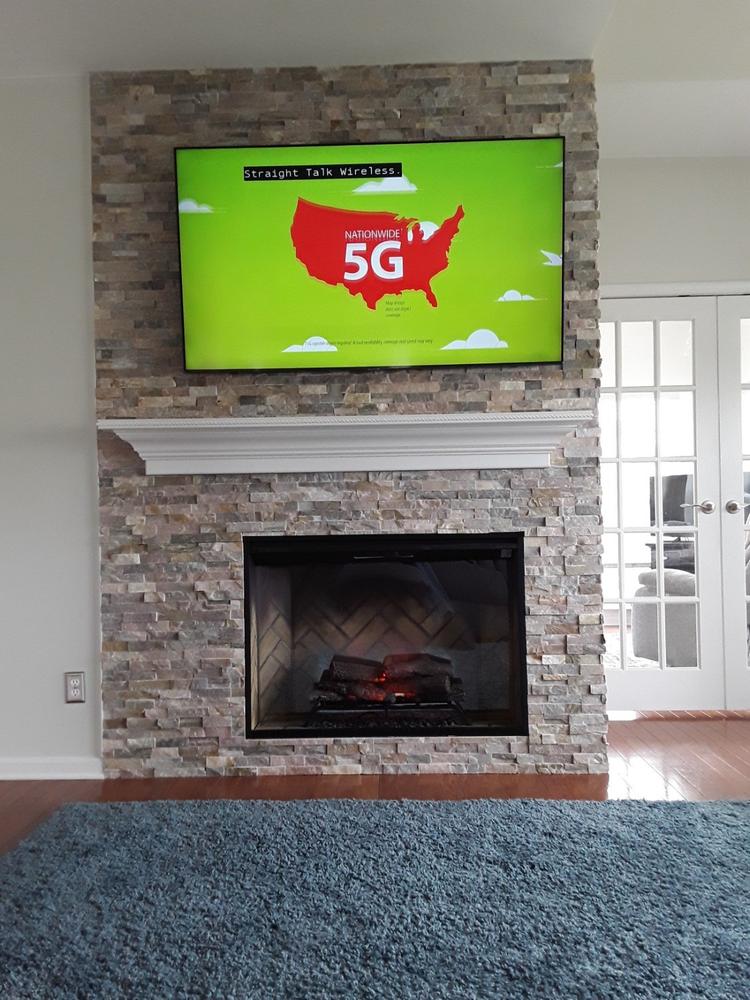 Dimplex Revillusion 42" Built-in Electric Firebox - Customer Photo From DAN COHEN