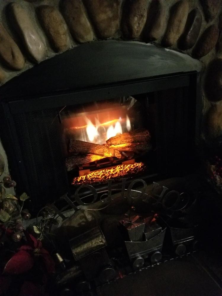 Dimplex 25" Revillusion Plug-In Electric Log Set - Customer Photo From Debra R.
