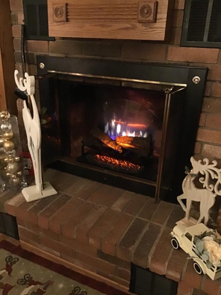 Dimplex 25" Revillusion Plug-In Electric Log Set - Customer Photo From Catherine S.