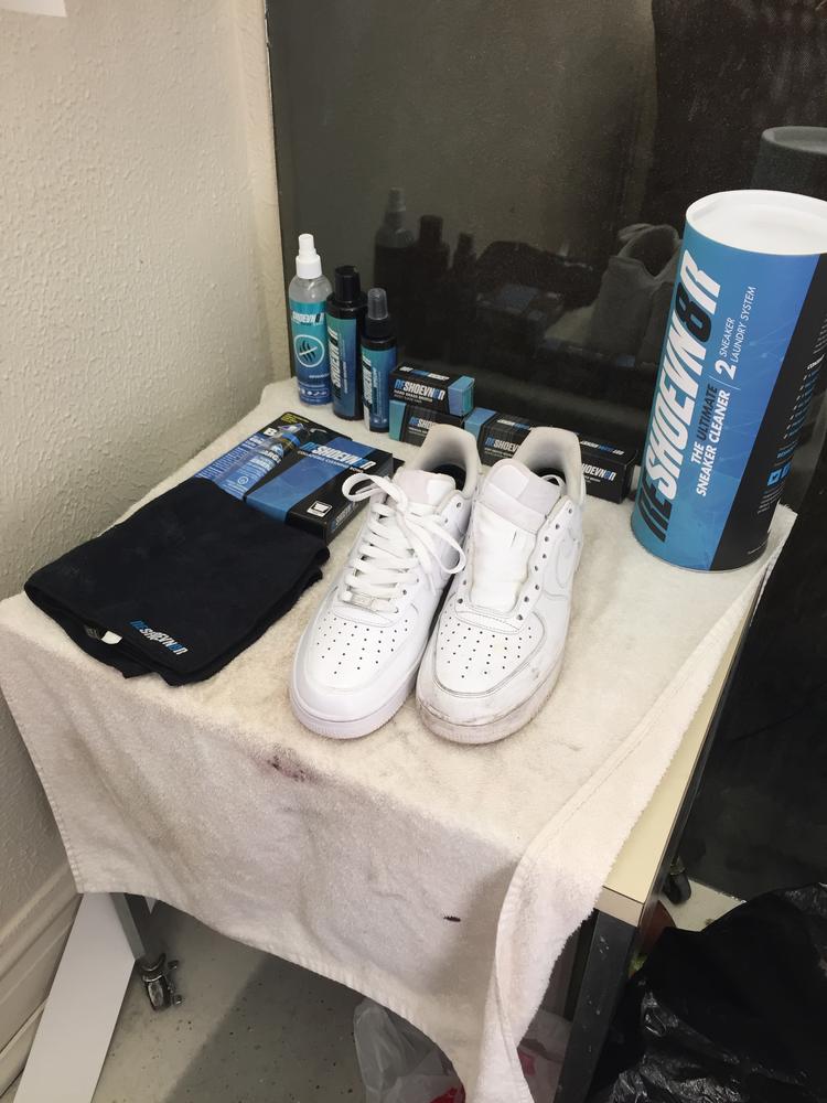 Advanced Sneaker Laundry Detergent - Customer Photo From Deqwon Noel
