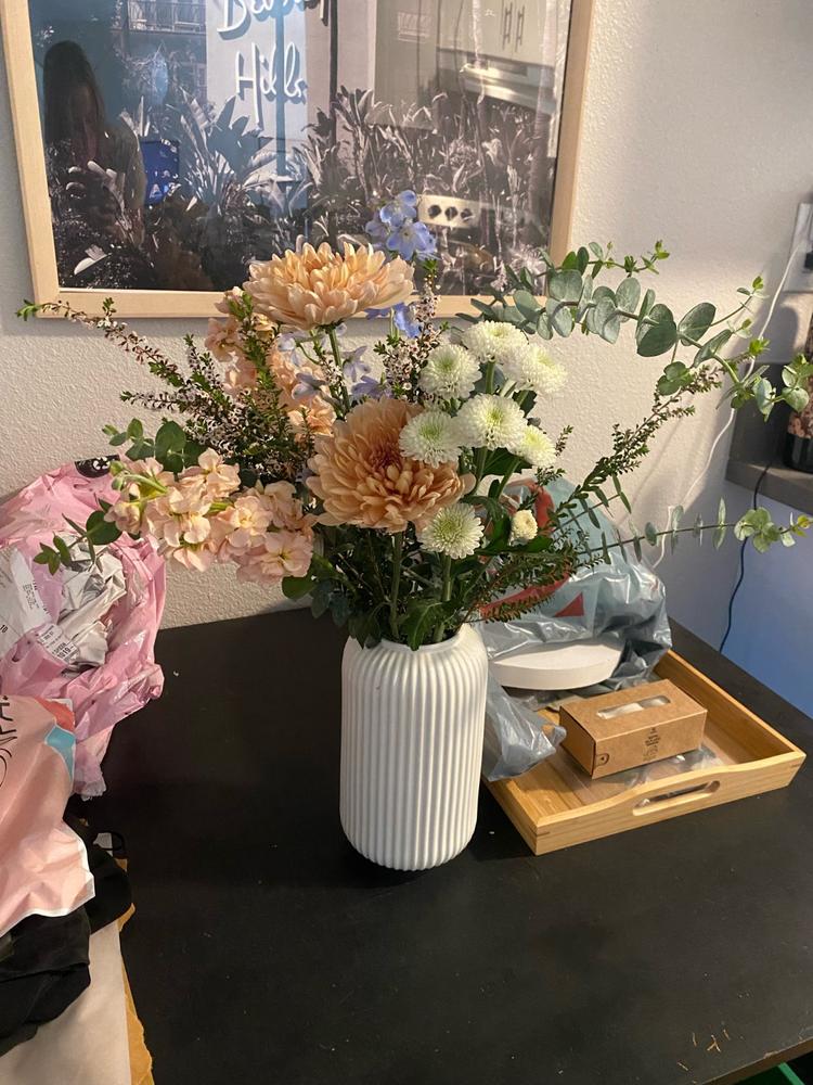 Petite Wrapped Flowers - Customer Photo From Kiersten South