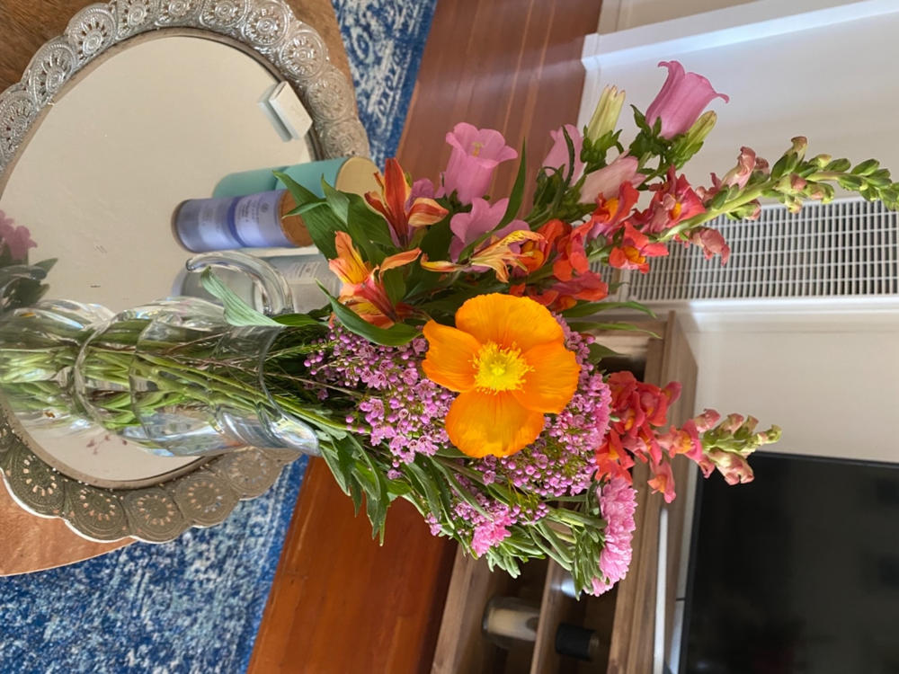 Petite Wrapped Flowers - Customer Photo From Keili Geller
