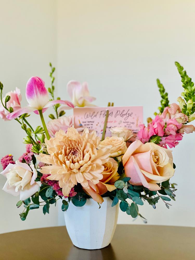Petite Arranged Flowers - Customer Photo From Kristel