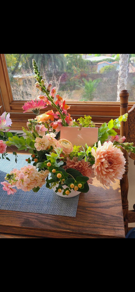 Classic Arranged Flowers - Customer Photo From Leigh Baldridge