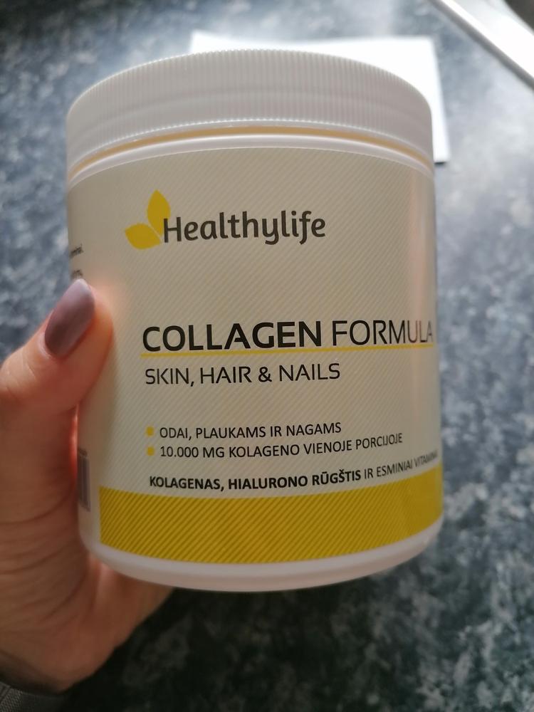 "Collagen Formula", 300g miltelių - Customer Photo From Anonymous
