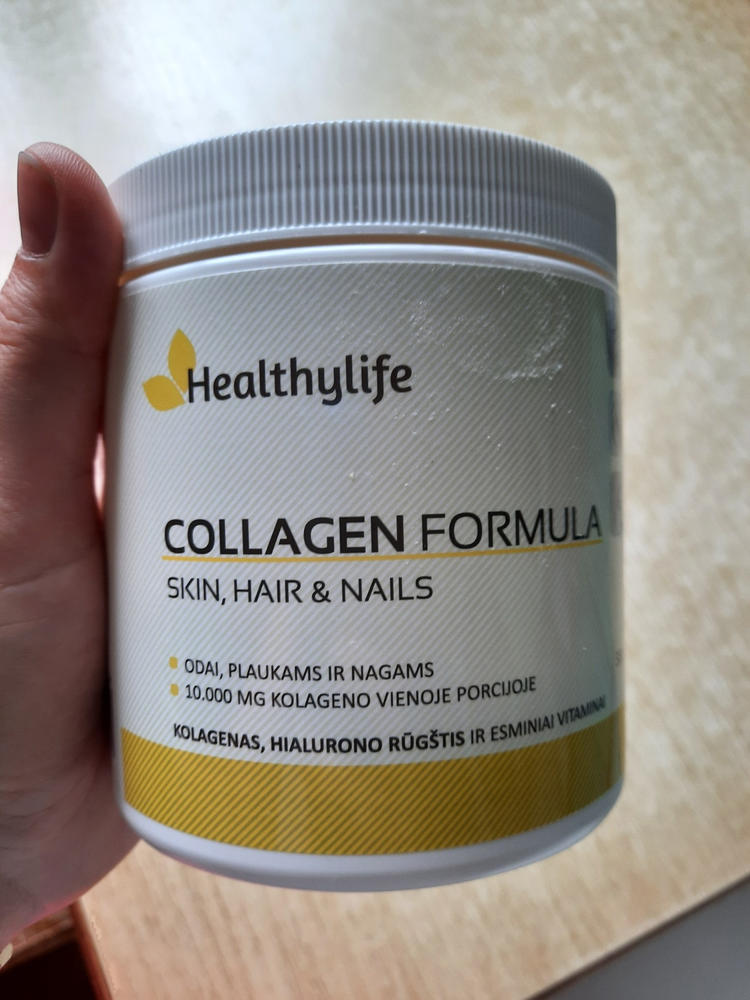 "Collagen Formula", 300g miltelių - Customer Photo From Rasa Mackevičė