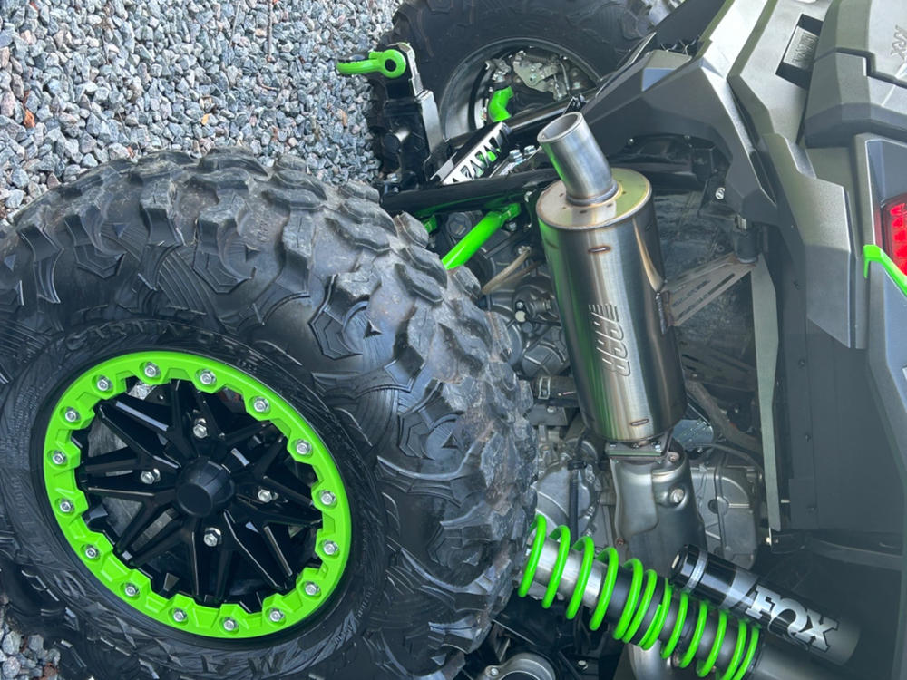 GGB Exhaust Kawasaki KRX 1000 / KRX 4 1000 UTV Stainless (Trail