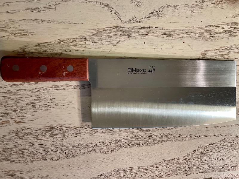 Misono 440 Series No.82 Chinese Cleaver (Narrower Blade Width Version, 8.6 inch) - Customer Photo From tibor jakubowiez