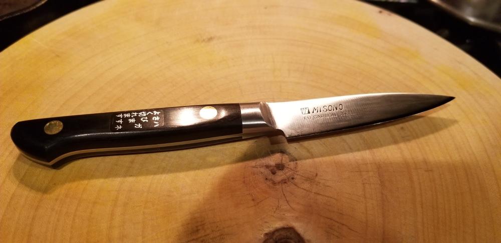 Misono Molybdenum Steel Series No.534 Paring 80mm (3.1inch)