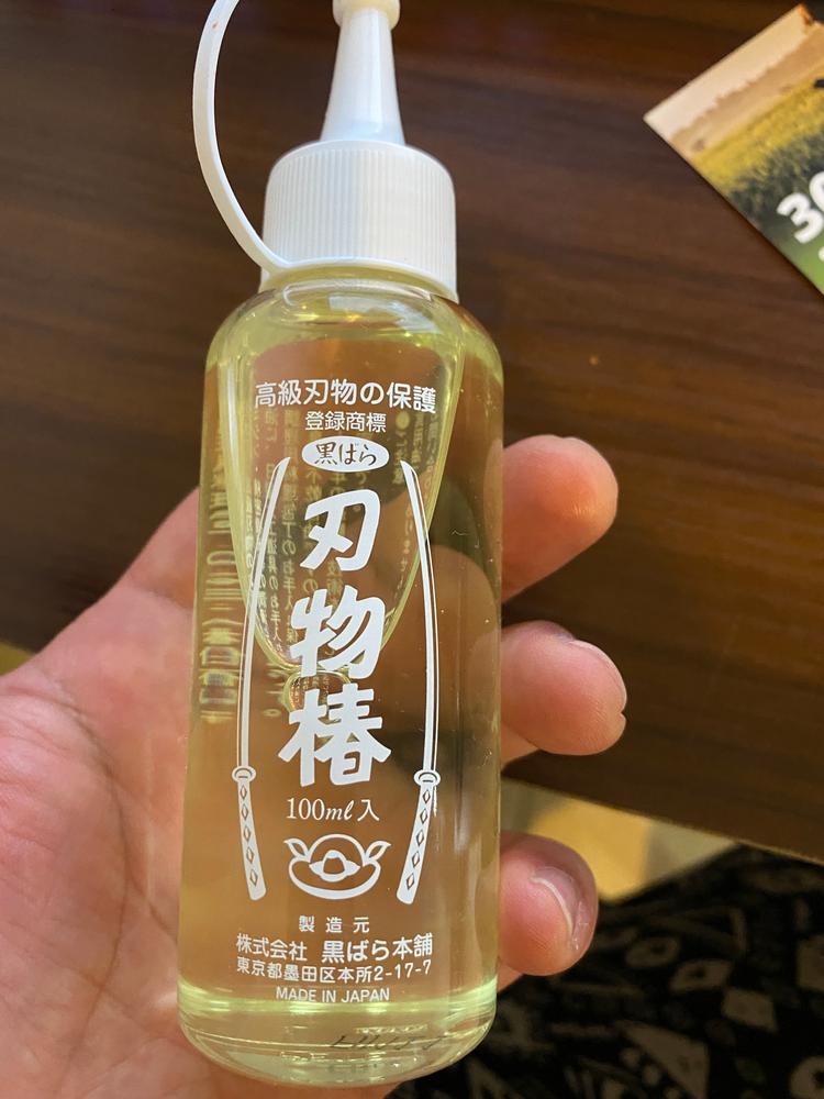 Japanese Knife Maintenance Oil, Tsubaki Camellia Oil 100ml Made in Jap –  ikyu-japanavenue
