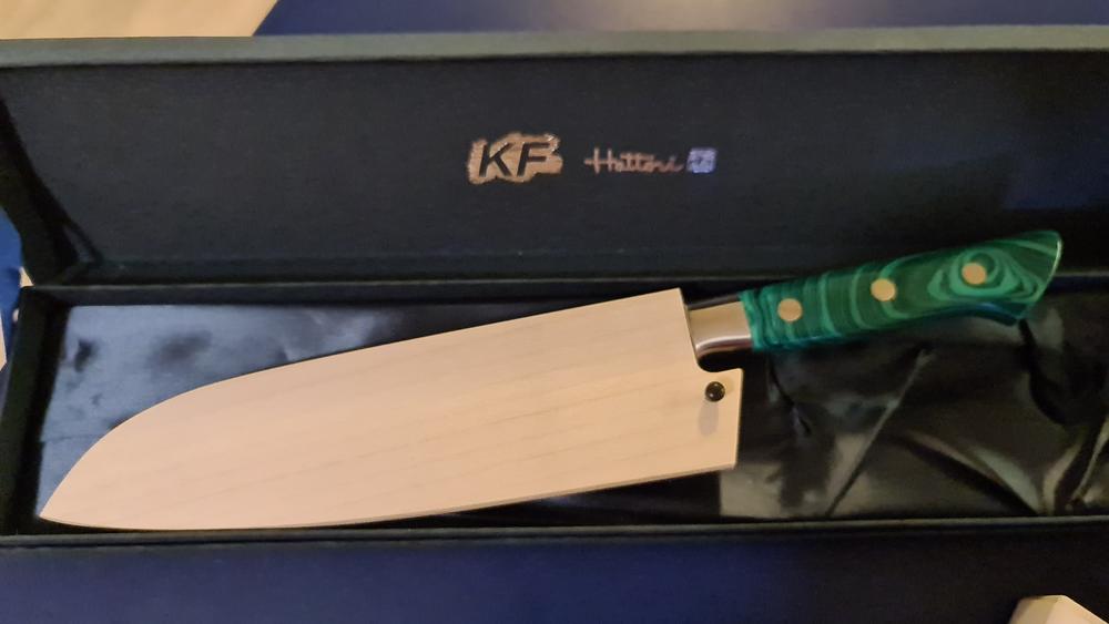 AOMORI HIBA FOR SANTOKU KNIFE, Kitchen Chef Knife Sheath, Sakai Forged  ｜ARTISAN